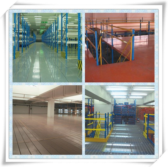 Steel Multi-Tier Mezzanine Racks Steel Multi-Tier Mezzanine Racks