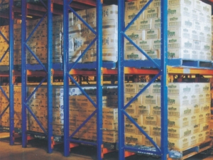 Steel metal industrial pallet rack