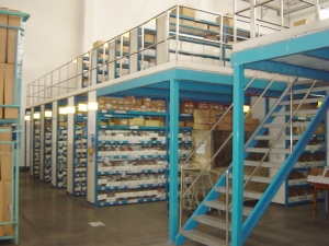  racking for automotive fittings