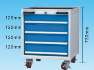 Heavy Duty 4 Drawer Tool Trolley