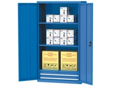 Two Door Drawer Storage Cabinet