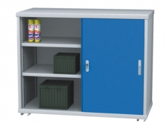 Steel Storage Cabinet with Sliding Door
