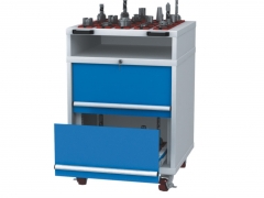 Steel Tool Hold Trolley With Two Drawers