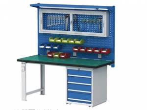 Customized Work Cench With Hanging Panel