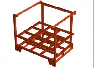 Metal Upright Pallet For Middle Pallet