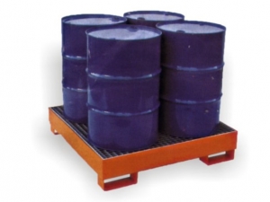 Galvanized Barrel Storage Tray
