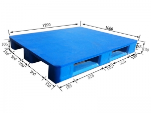 Warehouse Flat Type Plastic Pallet