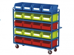 5 Level Storage Assembly Trolley