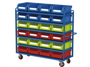 6 Level Metal Modular Trolley