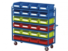 6 Level Metal Modular Trolley
