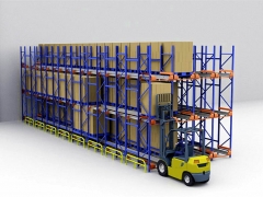 Heavy duty storage radio shuttle racking