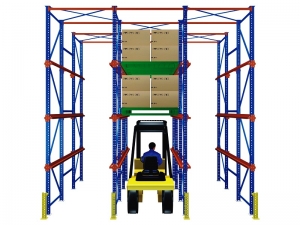 Storage commercial drive in rack